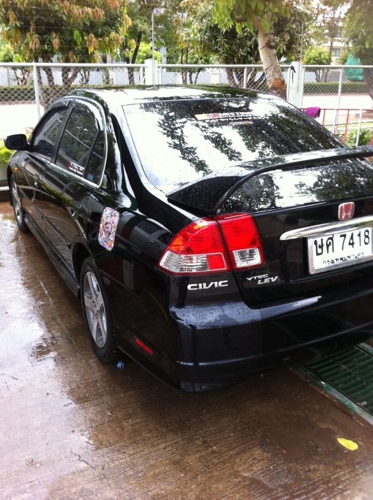 กันสาดบ้านๆ 
H แดงหลัง
หาง DC2
ไฟหรี่ข้าง