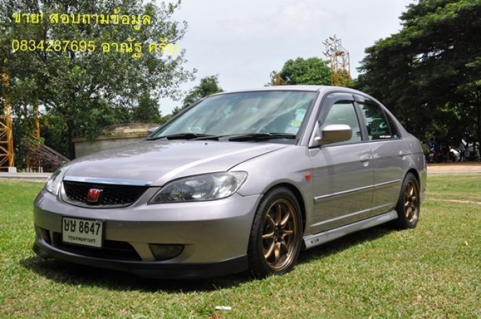 ขายCIVIC ES 2.0 ปี04ตาเหยี่ยว  K20A3 ออโต้<<รูปเยอะ>>แต่งพองามเน้นใช้งานเปิดไว้490000 ลด