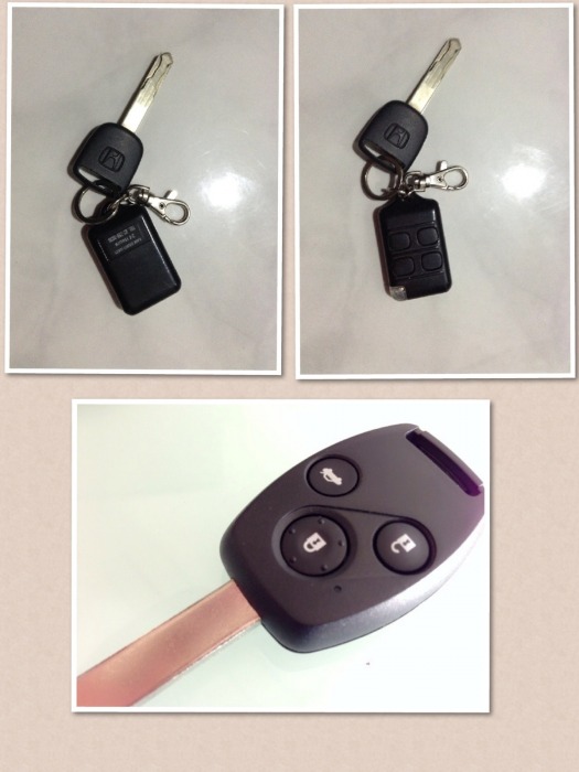 แนะนำกุญแจพับ สไตล์ยุโรป สำหรับชาว Honda Civic