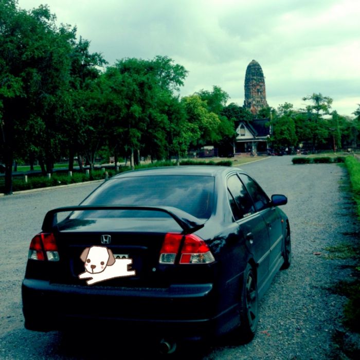 *********ขาย Civic es 1.7 AT ปี 2004 สีดำ 380000********