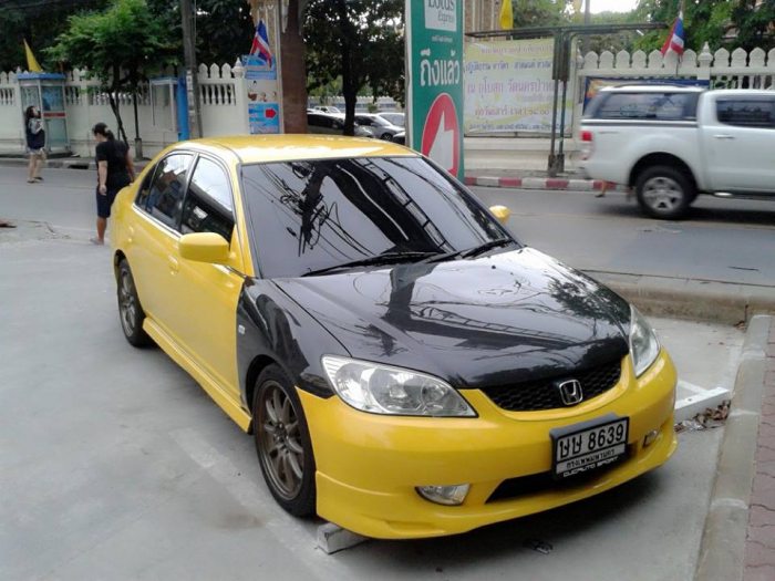 ---- ขาย ES ตาเหยียว เหลือง (หัวท้ายเคฟล่า) ล้อ ce28 แต่งสวยแก๊สหัวฉีด มีแนท ด่วนน----
