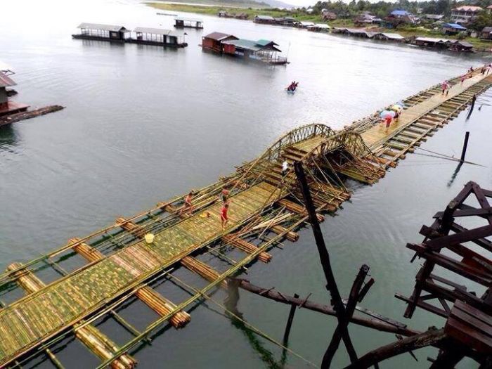 >>> สะพานมอญ อันใหม่ เสร็จแว้ววว <<<
