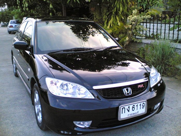 ฝากเนื้อฝากตัวด้วยครับ กับเจ้า Civic RX สีดำ