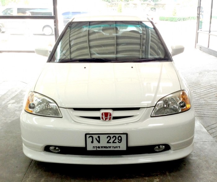 ขาย civic 1.7 ปี 02 สีขาว ตัว top สุด ครับ ปรับราคาแล้วครับ