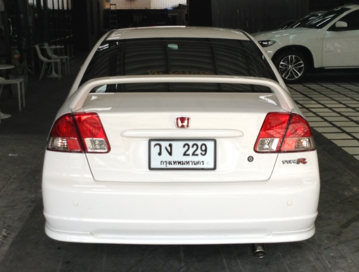 ขาย civic 1.7 ปี 02 สีขาว ตัว top สุด ครับ ปรับราคาแล้วครับ