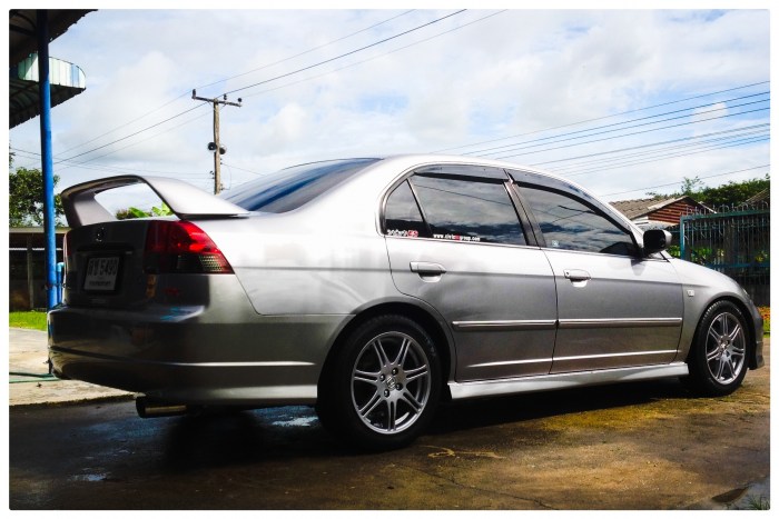 RX05 ระยองสีเทาอัพเดทล้อHONDA ACCESS 16 เปลี่ยนหางเป็นตูดเป็ด
