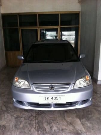 2001 CIVIC DIMENTION ออโต้ abs สภาพดี เจ้าของใช้รักษา แถมชุดแก๊สหัวฉีดให้ไปติดด้วย 220,000