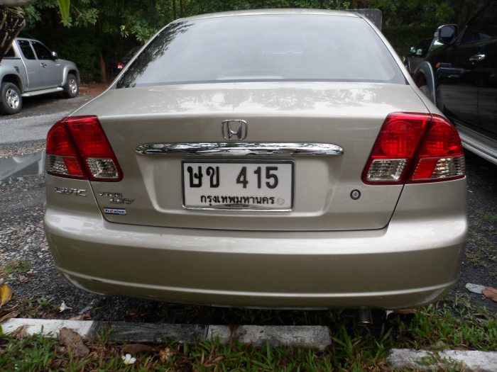 ต้องการขายดาวน์ Honda Civic Dimension VTEC LEV 1.7 ปี 2003 สีน้ำตาล