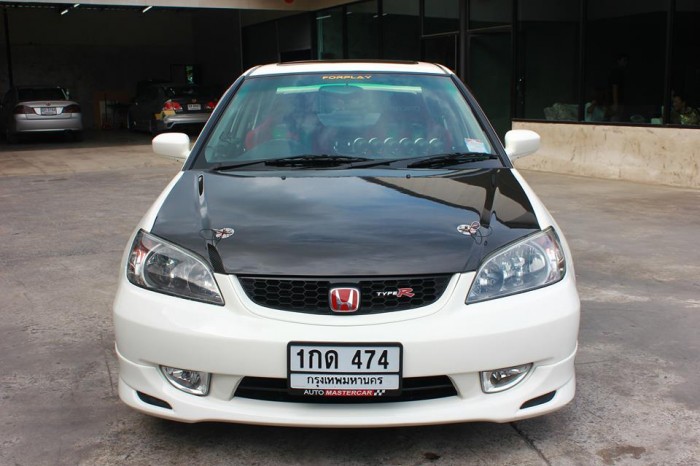 ขายCivic Es ขาวType R Mugen เครื่อง K20A  6 Speed