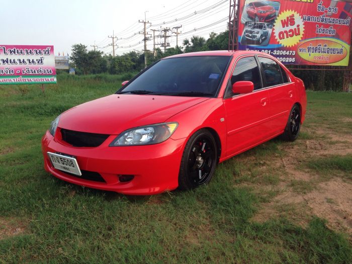 ขายดาว์น civic ปี01 เกียร์โต้ ตัวรองท๊อฟ แปลงจาก01เป้น04. เปลี่ยนจากสีน้ำตาลเป้นสีแดงคับ.
