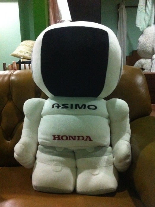 The Asimo Fimaly in Car