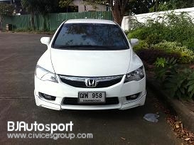 Civic FD MC 09 สีขาว Top สุด 2.0EL, ชุดแต่ง Modulo, Max 17 ยางใหม่ มือเดียว Book Service ก