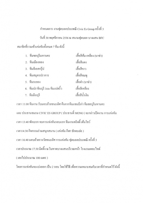 *งานแข่งฟุตบอลประเพณีครั้งที่3**ภาพบรรยากาศในงานมาแล้วครับ ขอบคุนทุกท่านมากๆครับ