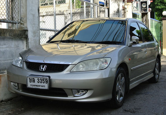 ขาย ซีวิค ไดเมนชั่น 2004 รถบ้าน ประกันชั้น 1 / ติด LPG / รถเช็คศูนย์ HONDA ตลอด