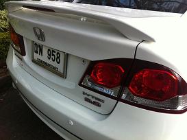 Civic FD MC 09 สีขาว Top สุด 2.0EL, ชุดแต่ง Modulo, Max 17 ยางใหม่ มือเดียว Book