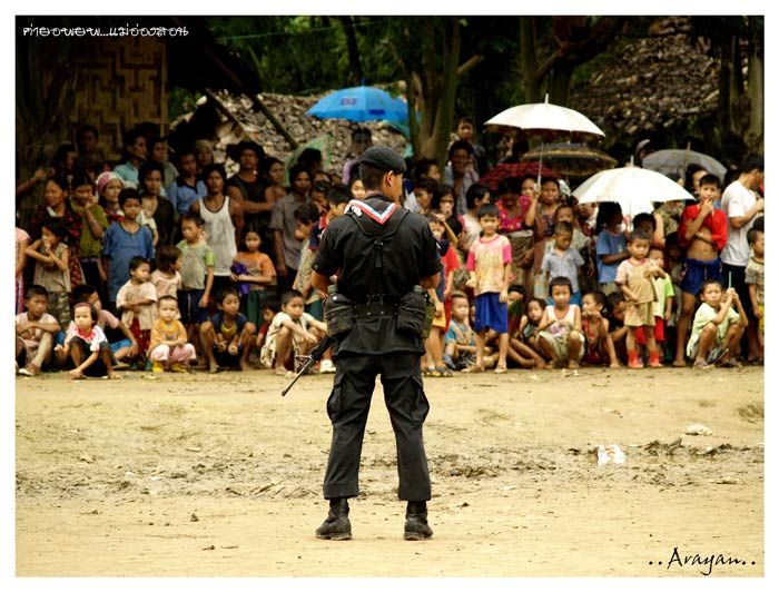 ศูนย์อพยพแม่ลามาหลวง อ.แม่สะเรียง