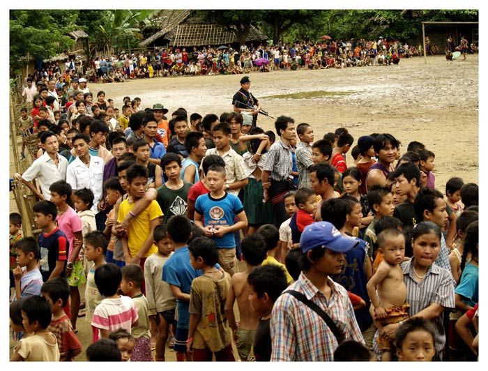 ศูนย์อพยพแม่ลามาหลวง อ.แม่สะเรียง
