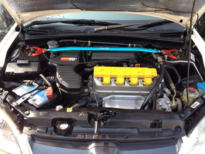 CIVIC ES โฉม DIMENTION ตาเหยี่ยว สีขาว เกียร์ออโต้