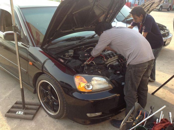 ผมเติม E85 เพียวๆเลยครับ