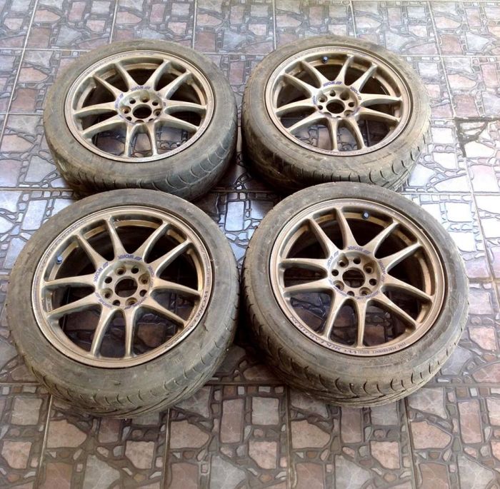 ขายล้อแท้ Work Emotion CR KAI 4/100 16x7" +44 พร้อมยาง 16500