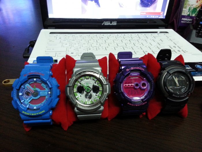 นาฬิกา G-shock เพื่อนๆใส่รุ่นไหนกันบ้างครับ