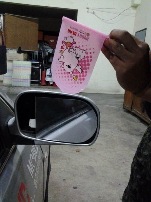 แก้ขัด... กระจกหาย ใช้อันนี้ไปก่อน