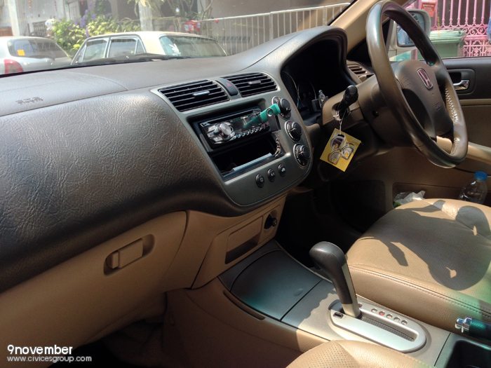 ขาย Honda Civic ES 1.7 ตัวท้อป AT สีบรอนซ์ทอง ปี2005 เครื่องเดิม
