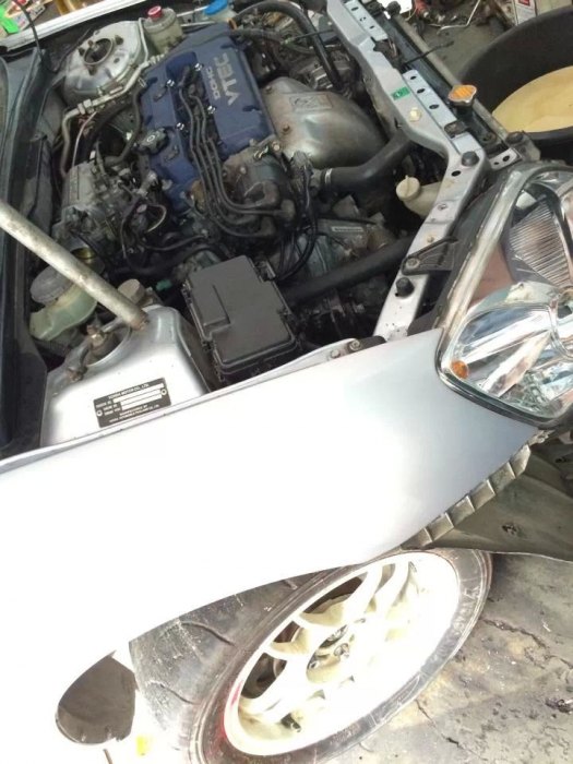 เริ่มแล้วครับ F20B MT Civic ES 1.7