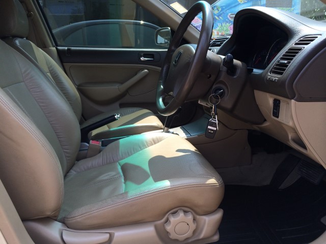 ขายรถบ้าน HONDA CIVIC DIMENTION 1.7 ตัว Top สุด ปี 2003 สีบรอนซ์ทอง ABS/AIRBAG