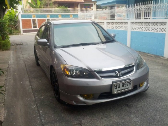 ขาย civic Dimention 2005  2005 HONDA, CIVIC 1.7 EXi โฉม Dimention ตาเหยี่ยว  สีเทา ด่วนเลย