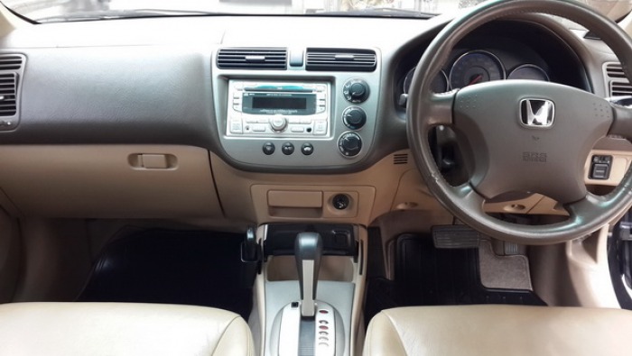 ขาย Honda Civic Dimension 1.7 Vti-Lev ATS สีดำ ปี 2005 ใช้น้อย สภาพดี