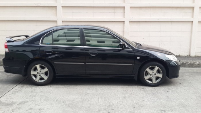 ขาย Honda Civic Dimension 1.7 Vti-Lev ATS สีดำ ปี 2005 ใช้น้อย สภาพดี