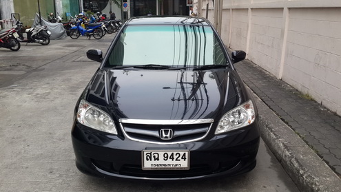 ขาย Honda Civic Dimension 1.7 Vti-Lev ATS สีดำ ปี 2005 ใช้น้อย สภาพดี