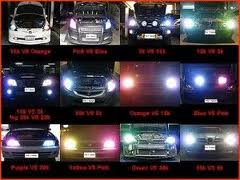 สีพิเศษ ฟ้าเข้ม 30000k  ชมพูู เขียว 