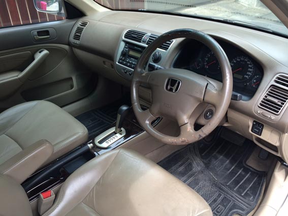 ขายเองครับ รถบ้าน CIVIC 1.7 VTi (ABS/AIRBAG/LEAT) ปี2002
