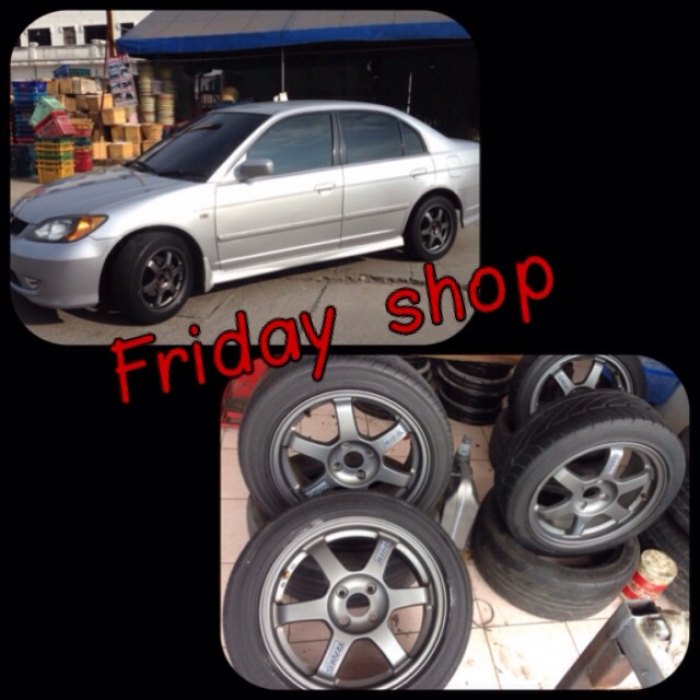 สเปเซอร์/อแดปเตอร์/น้อตล้อ/แม็กยางมือ1,2 @Friday shop