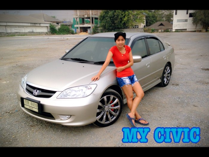 อยากได้สติ๊กเกอร์ Civic ES Group