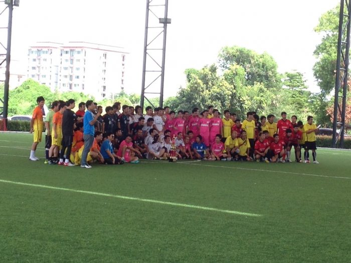งานฟุตบอลประเพณี ES GROUP  ครั้งที่ 4  ณ บางแสน ชลบุรี  02/08/57