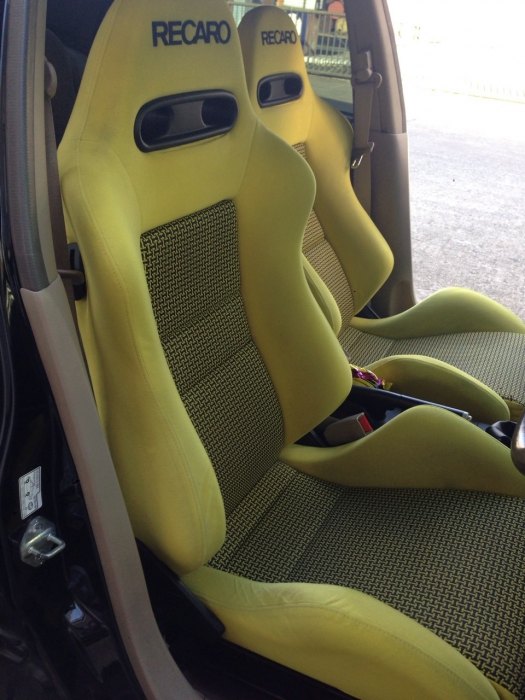 ขายเบาะ recaro wildcat sr4 ของแท้พร้อมรางตรงรุ่น es 35000