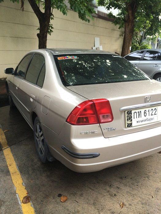 หาคนดูแลต่อฟรีครับ Civic dimension 2002 เปลี่ยนสัญญาผ่านเอาไปดูแลฟรีๆ เลยครับ