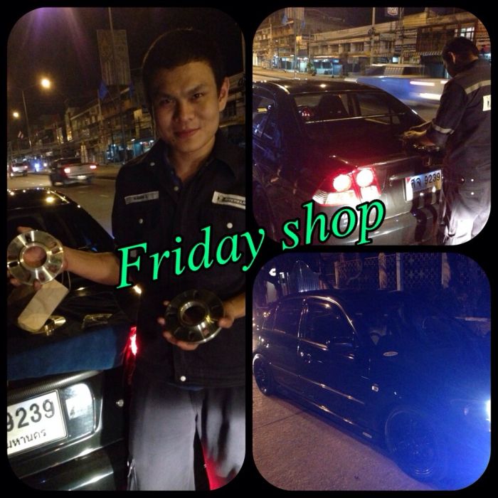 สเปเซอร์/อแดปเตอร์/น้อตล้อ/แม็กยางมือ1,2 @Friday shop