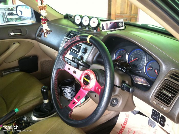 ขายดาวน์ ek vtec ปี05 mt สีดำ แต่งเต็ม รถผมใช้ทุกวันครับ
