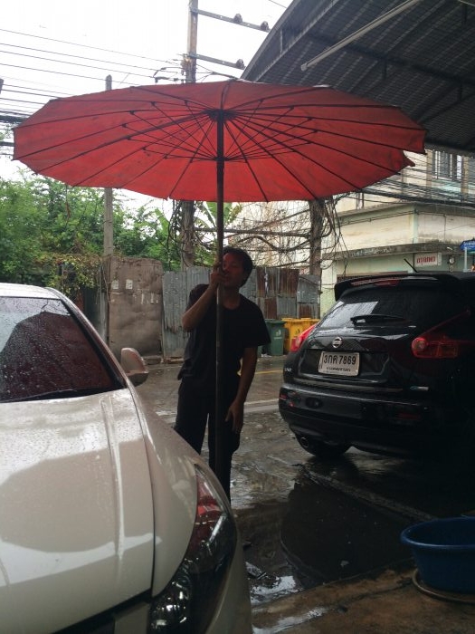 ฝนตกแก ก็ไม่กลัว