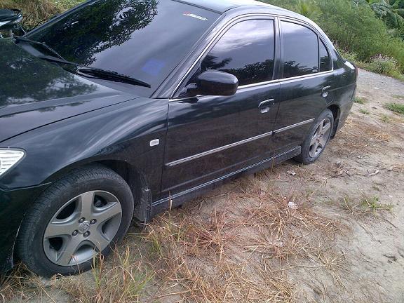 ฟรีดาวน์ ผ่อนต่อ civic dimension 2004