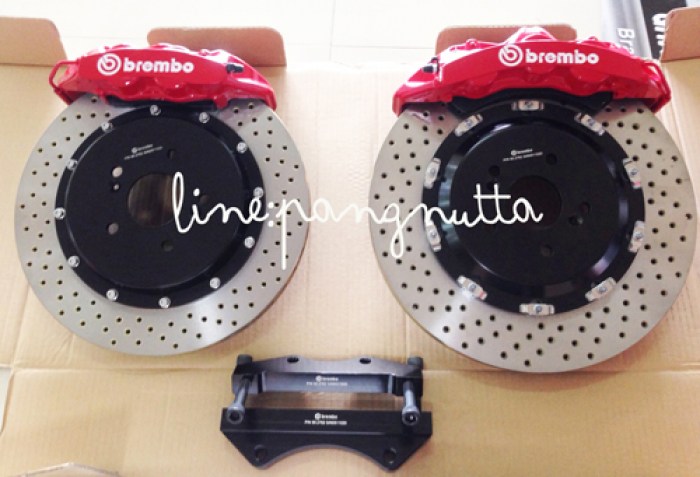 Brembo GT หน้า 6 pot หลัง 4 pot
จานbrembo หน้า 380 หลัง 355