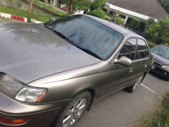 ขายรถ toyota exior สีน้ำตาล ราคาถูกมาก เพียง 95000