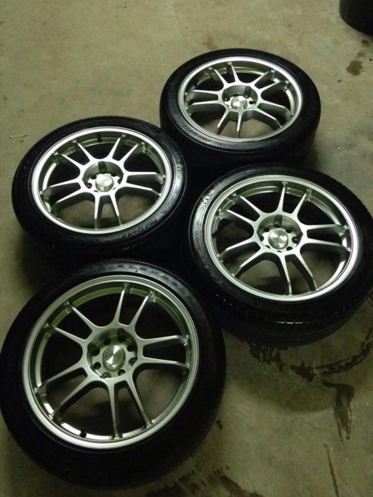 ขายล้อ Lenso 17นิ้ว พร้อมยาง ราคาถูก