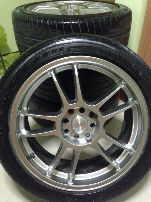 ขายล้อ Lenso 17นิ้ว พร้อมยาง ราคาถูก