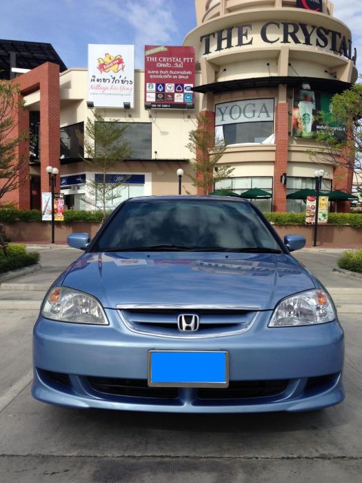 ^^ ขาย ^^ HONDA CIVIC Dimension VTi-LEV 1.7 AT ปี 2003 สีฟ้า