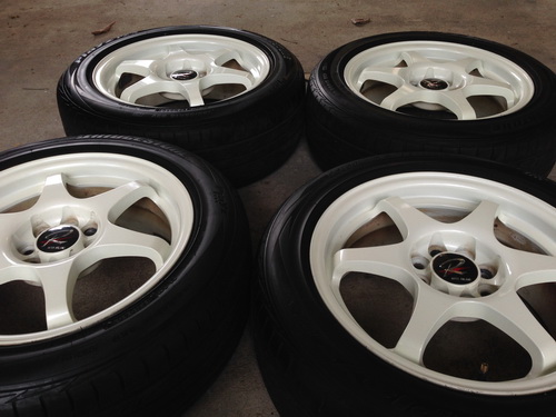 ล้อT'Sดำแดง-ATECH/อะไหล่เบาะRECARO